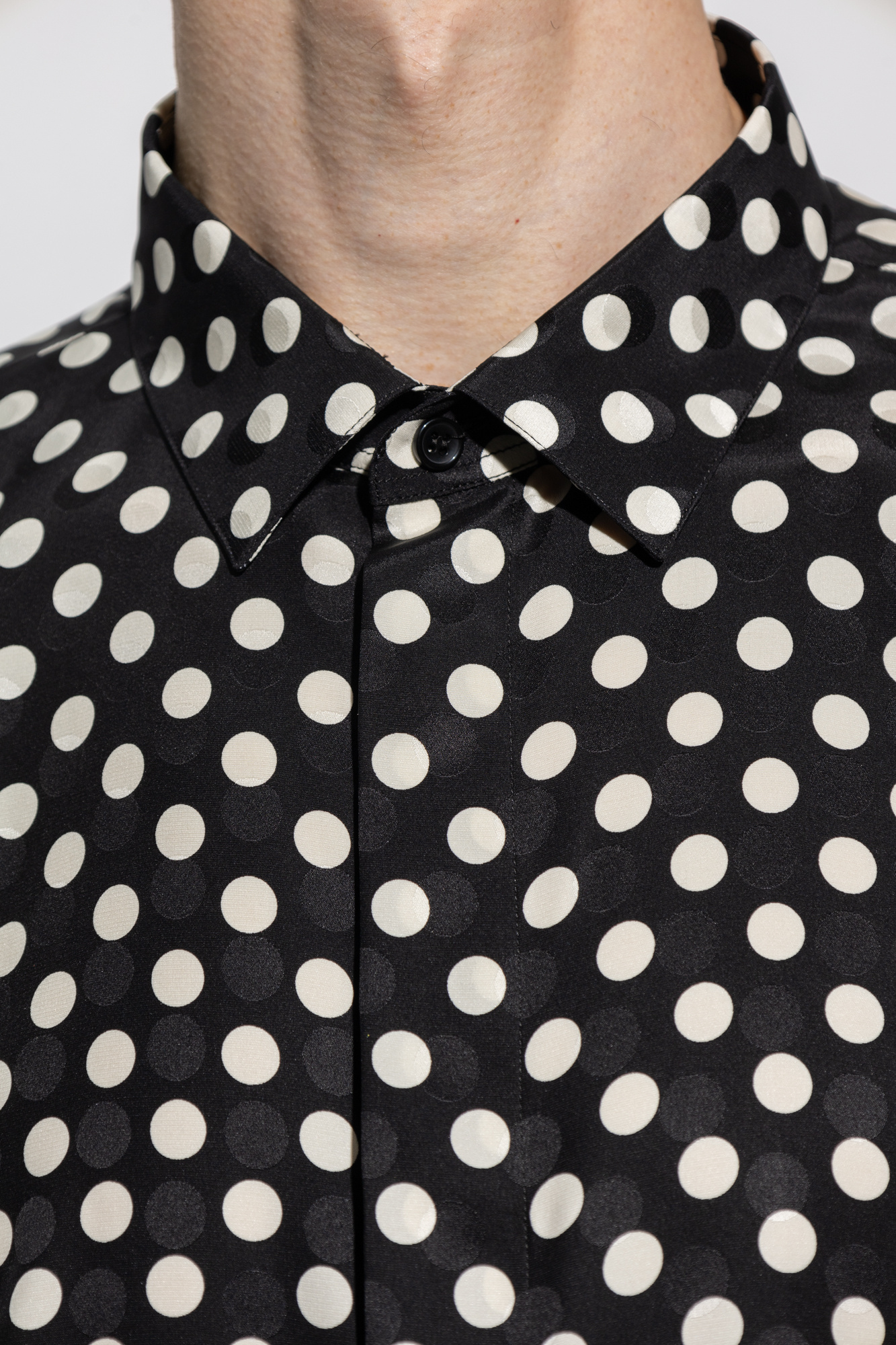 Saint Laurent Shirt with polka dots | Men's Clothing | Vitkac